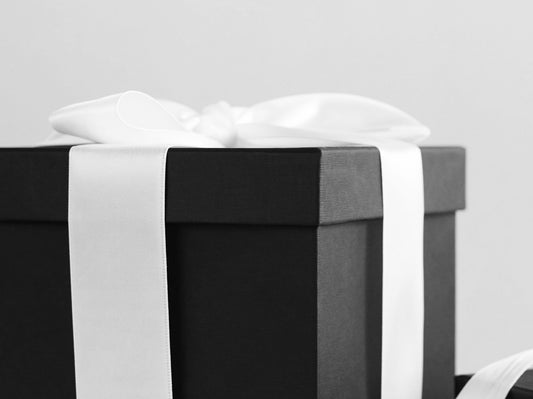Gift box with ribbon